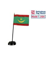 Mauritania Stick Flag - 4x6"