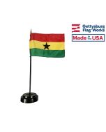 Ghana Stick Flag - 4x6"