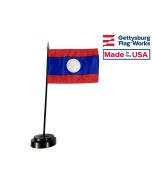 Laos Stick Flag - 4x6"