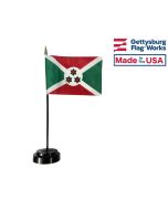 Burundi Stick Flag - 4x6"