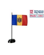 Moldova Stick Flag - 4x6"