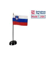 Slovenia Stick Flag - 4x6"