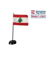 Lebanon Stick Flag - 4x6"