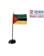 Mozambique Stick Flag - 4x6"