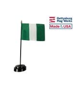 Nigeria Stick Flag - 4x6"