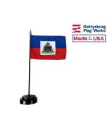 Haiti Stick Flag (with Seal)
