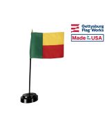 Benin Stick Flag - 4x6"