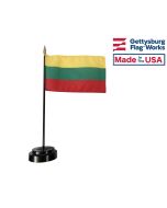 Lithuania Stick Flag - 4x6"