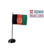 Afghanistan Stick Flag - 4x6"