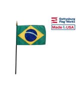 Brazil Stick Flag