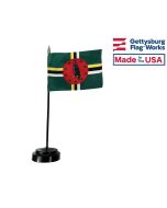 Dominica Stick Flag