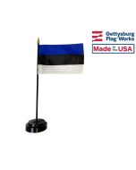 Estonia Stick Flag - 4x6"