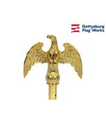 Perched Eagle Gold Finial - Choose Options