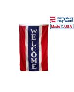 Patriotic Vertical Welcome Banner