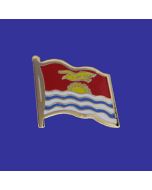 Kiribati Lapel Pin (Single Waving Flag)