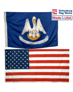 Louisiana & Battle-Tough® American Flag Combo Pack