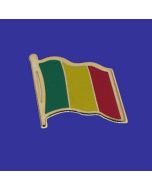 Mali Lapel Pin (Single Waving Flag)