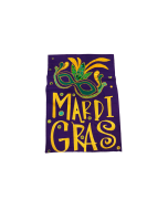 MARDI GRAS GARDEN FLAG