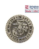 Marine Corp Adhesive Medallion