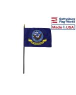 Navy Stick Flag