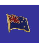 New Zealand Lapel Pin (Single Waving Flag)