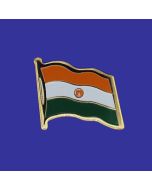 Niger Lapel Pin (Single Waving Flag)