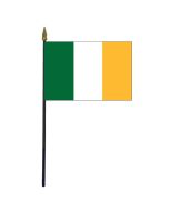 Offaly County Stick Flag (Ireland) - 4x6"