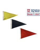 Blank Nylon Triangle Pennant Flags - Choose Options