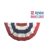 Pleated Fan - 5 Stripes