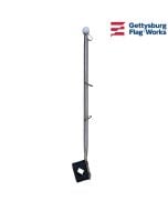 rail mount for boat flag