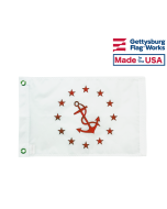 12x18" Rear Commodore Officer Boat Flag - Yacht Club Officer Flags