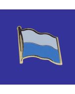 San Marino Lapel Pin (Single Waving Flag)