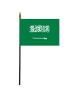 Saudi Arabia Stick Flag - 4x6"