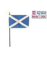 Scotland Cross Stick Flag