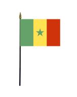 Senegal Stick Flag - 4x6"