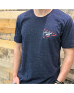 Gettysburg Flag American Made Pennant T-Shirt