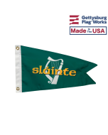 12x18" Sláinte Irish Harp Burgee