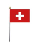 Switzerland Stick Flag
