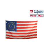 34 Star Oval Flag (Gold Stars) - 3x5'