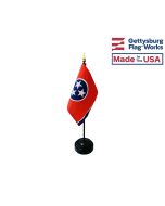 Tennessee State Stick Flag - 4x6"