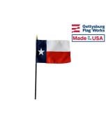 Texas State Stick Flag - Choose Size Options