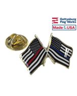 Thin Red Line and Thin Blue Line Flag 1