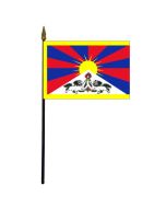 Tibet Stick Flag - 4x6"