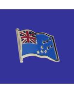 Tuvalu Lapel Pin (Single Waving Flag)