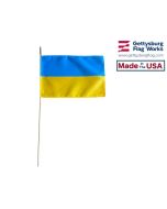 Ukraine Stick Flag 