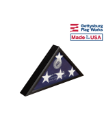 Engraved Memorial Flag Case - "Veteran Engraved"