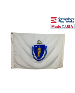 Massachusetts Flag - Outdoor