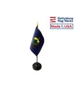 Vermont State Stick Flag - 4x6"