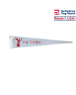 8x36" Lady Victory Morale Streamer Pennant - Gettysburg Flag Exclusive