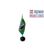 Washington State Stick Flag - 4x6"